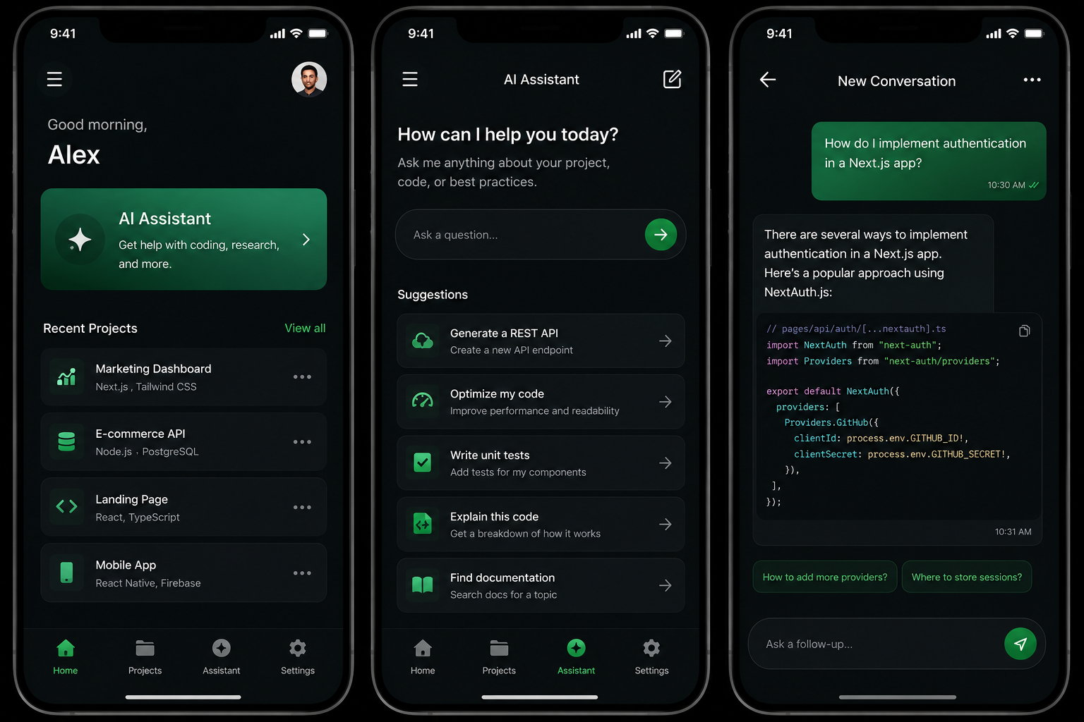 AI-Powered Web App